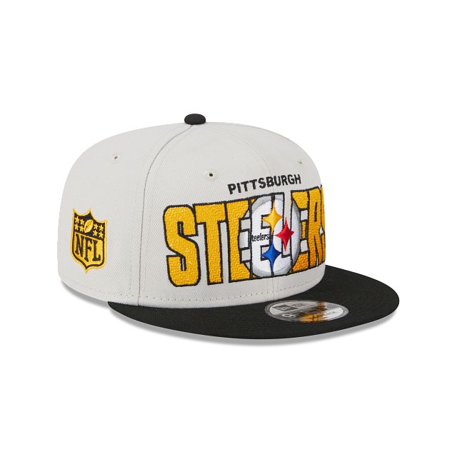 Pittsburgh Steelers 2023 Draft 9FIFTY Snapback Hat sold by New Era