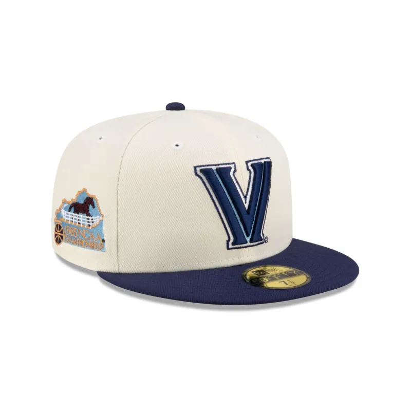 Villanova Wildcats White 59FIFTY Fitted Hat sold by New Era