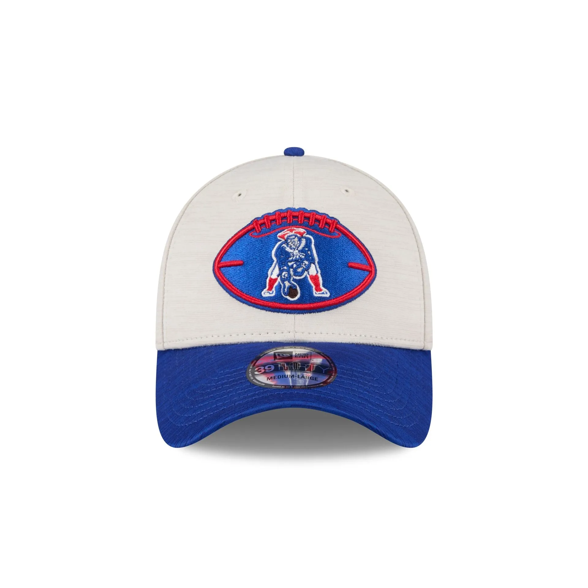 New England Patriots 2024 Historic Sideline 39THIRTY Stretch Fit Hat sold by New Era product image thumbnail 2