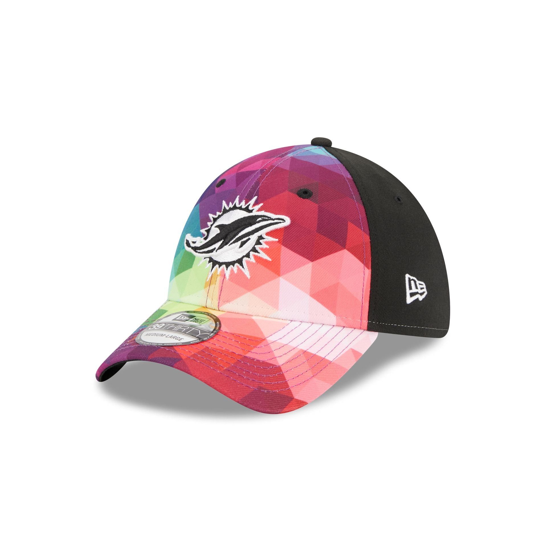 Miami Dolphins 2023 Crucial Catch 39THIRTY Stretch Fit Hat sold by New Era