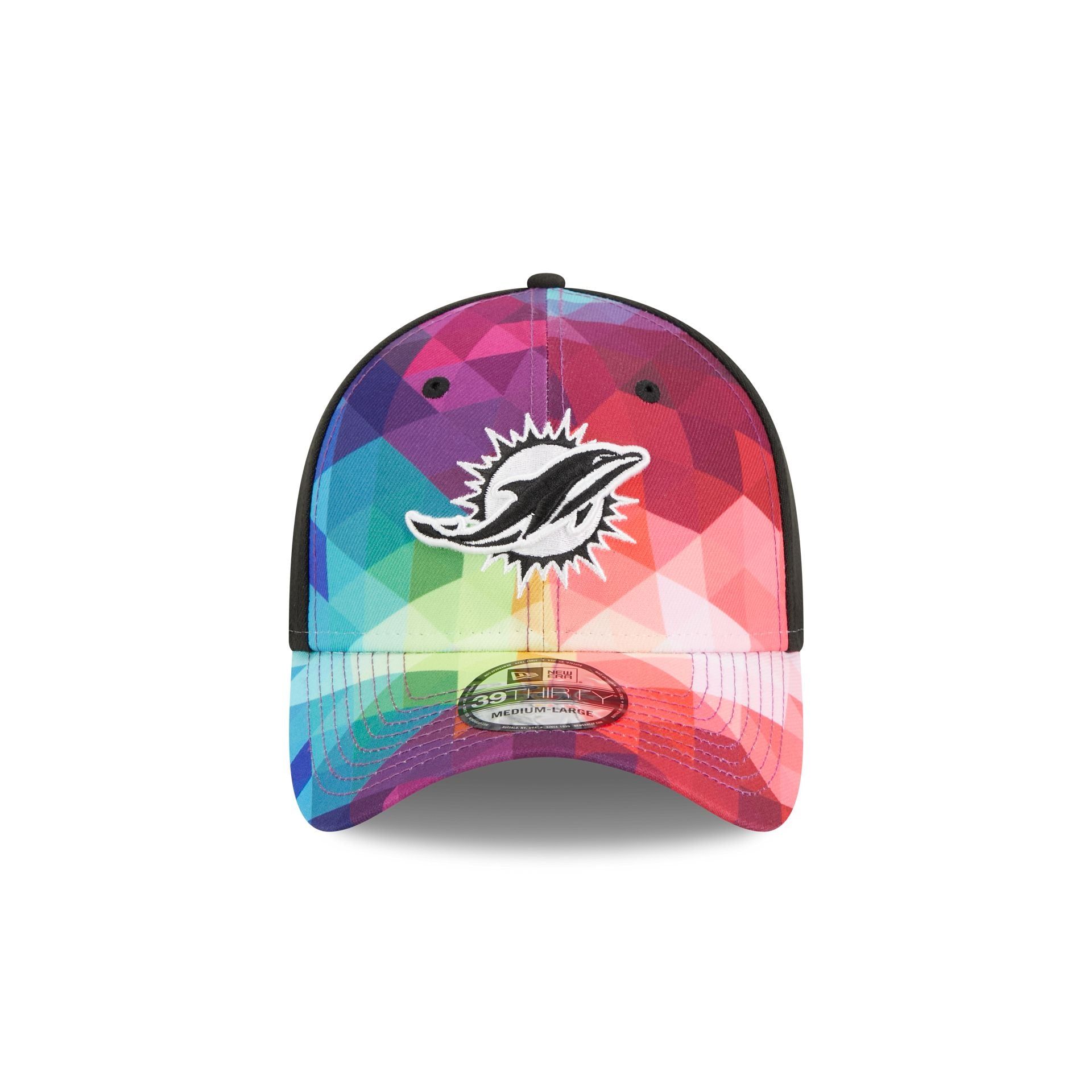 Miami Dolphins 2023 Crucial Catch 39THIRTY Stretch Fit Hat sold by New Era product image thumbnail 2