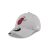 Miami Heat Gray 9FORTY Stretch-Snap Hat sold by New Era
