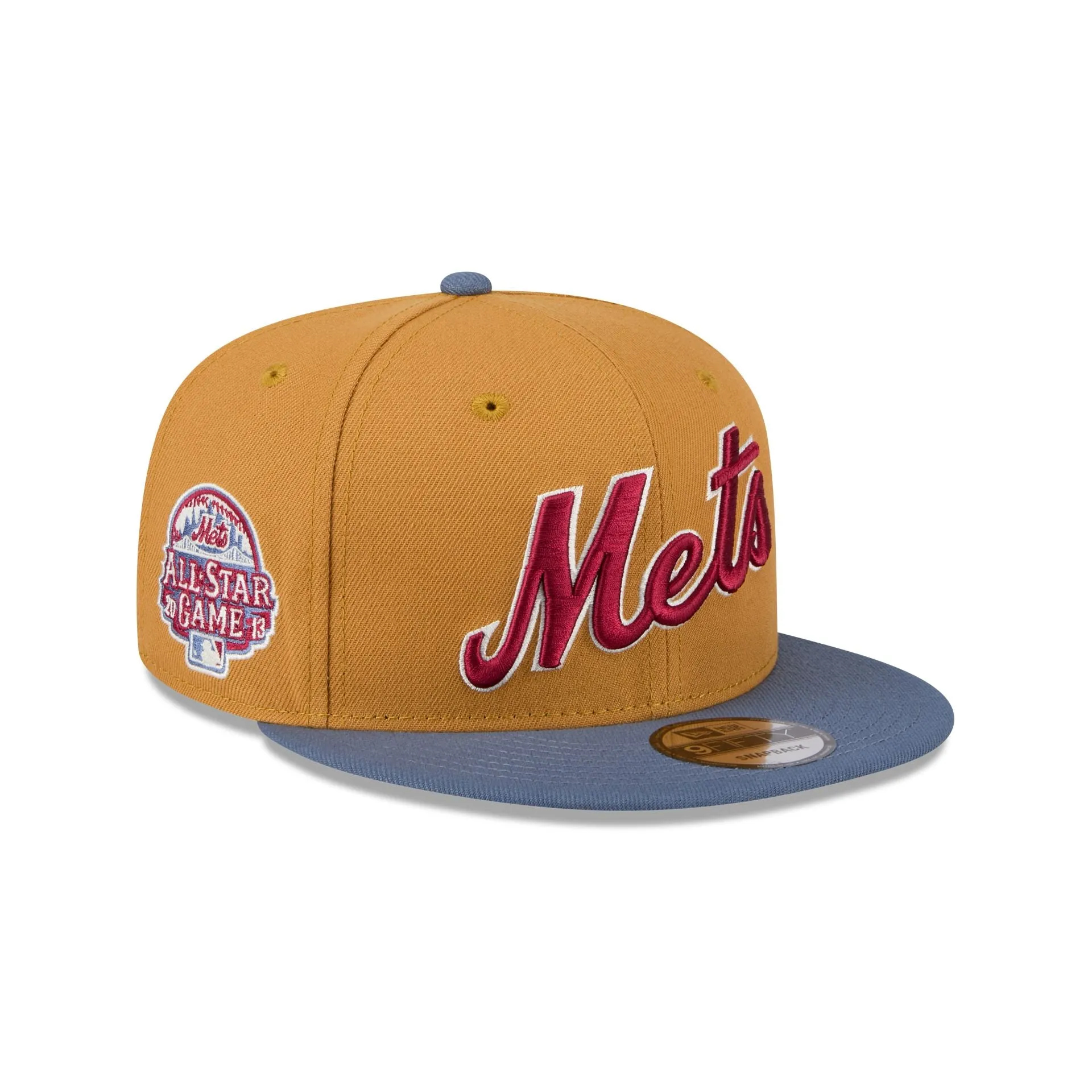 New York Mets Panama Tan 9FIFTY Snapback Hat sold by New Era