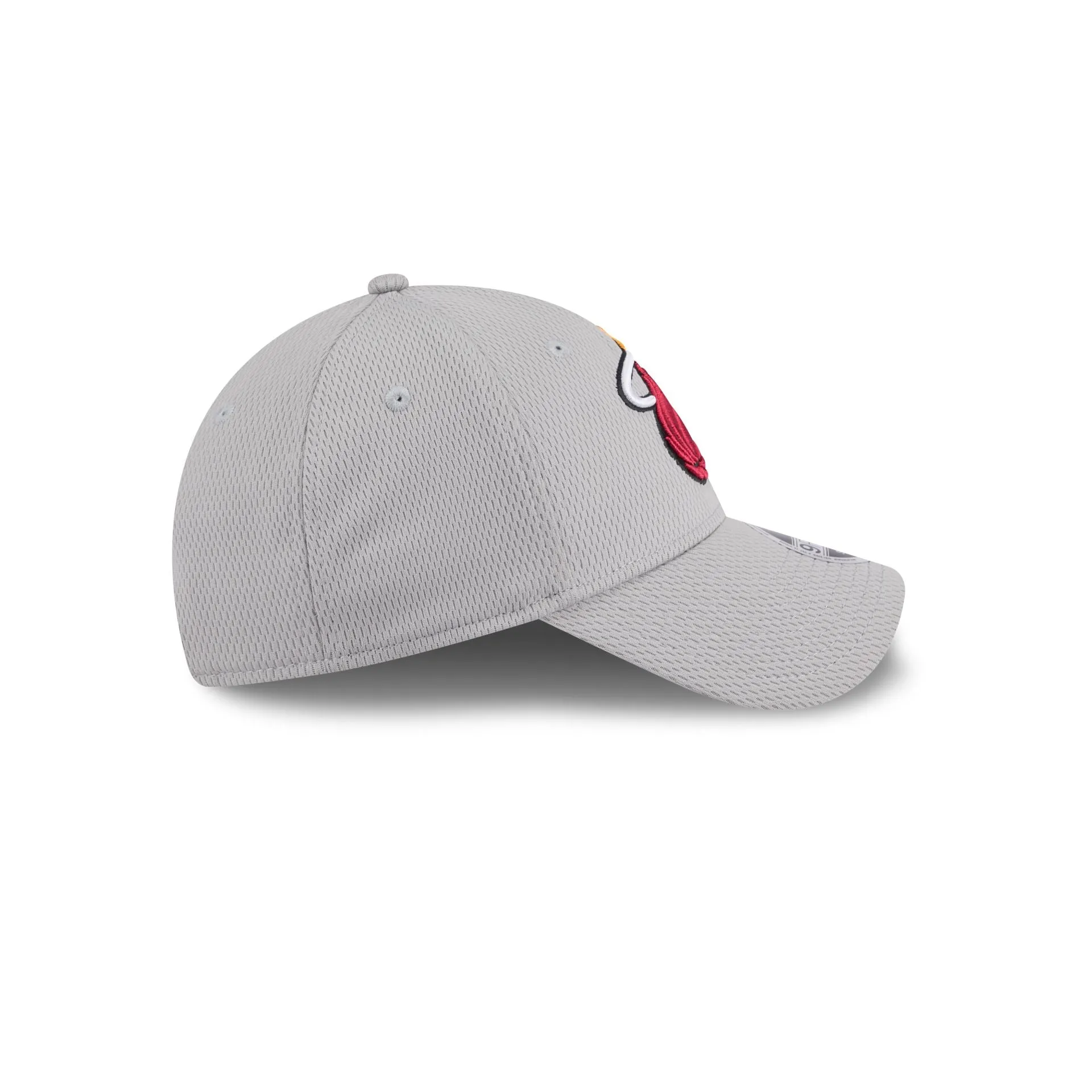 Miami Heat Gray 9FORTY Stretch-Snap Hat sold by New Era product image thumbnail 5