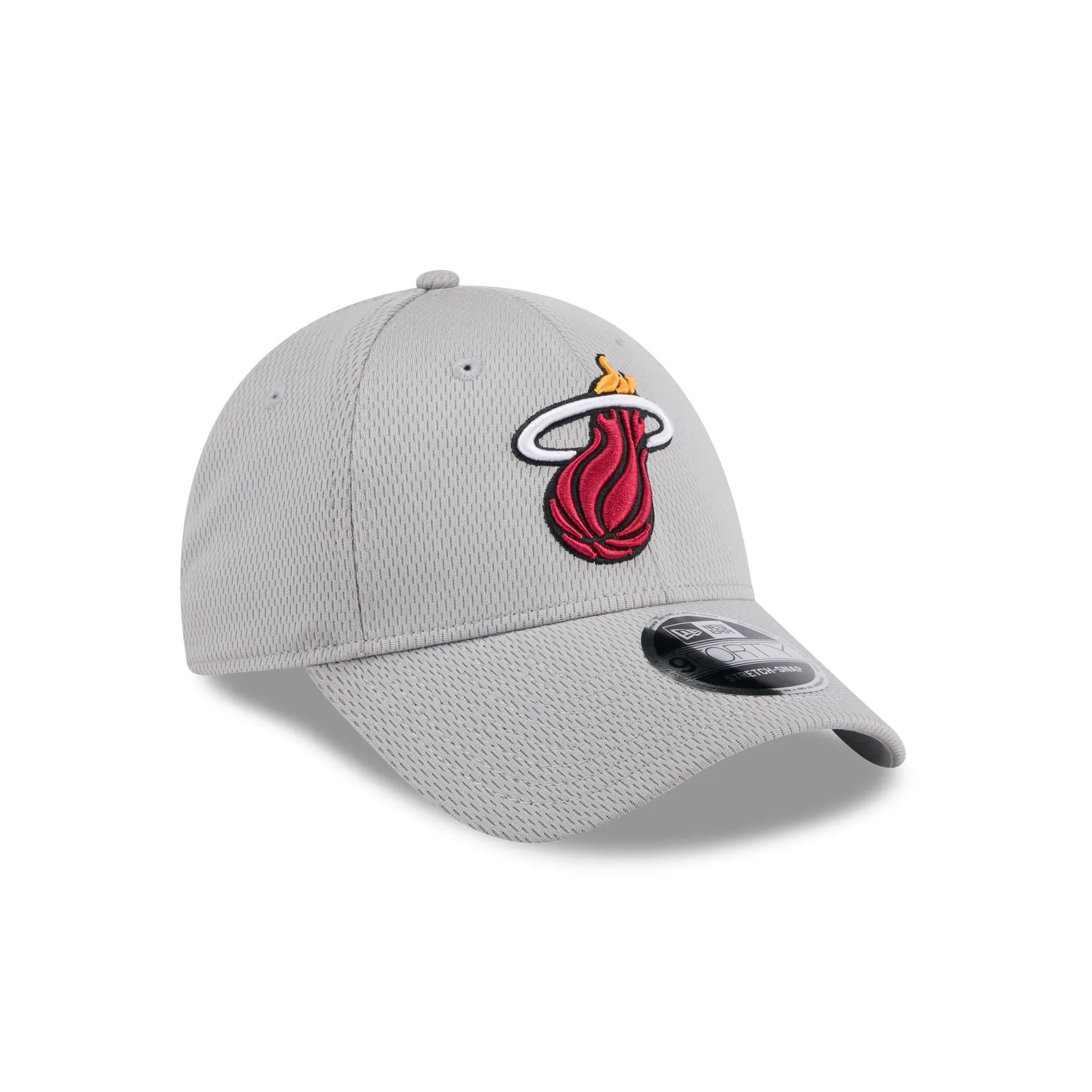 Miami Heat Gray 9FORTY Stretch-Snap Hat sold by New Era product image thumbnail 3