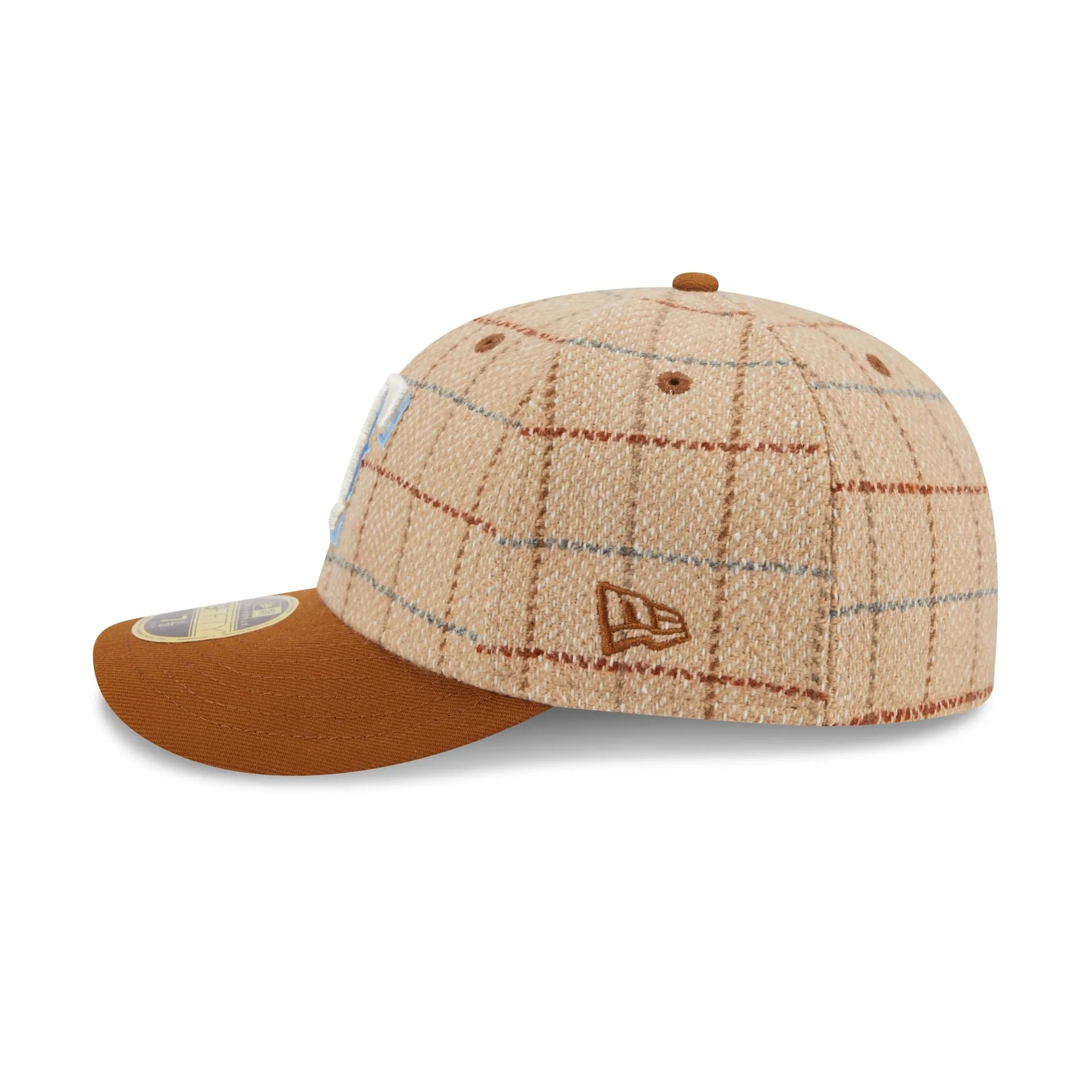 Texas Rangers Herringbone Check Low Profile 59FIFTY Fitted Hat sold by New Era product image thumbnail 5