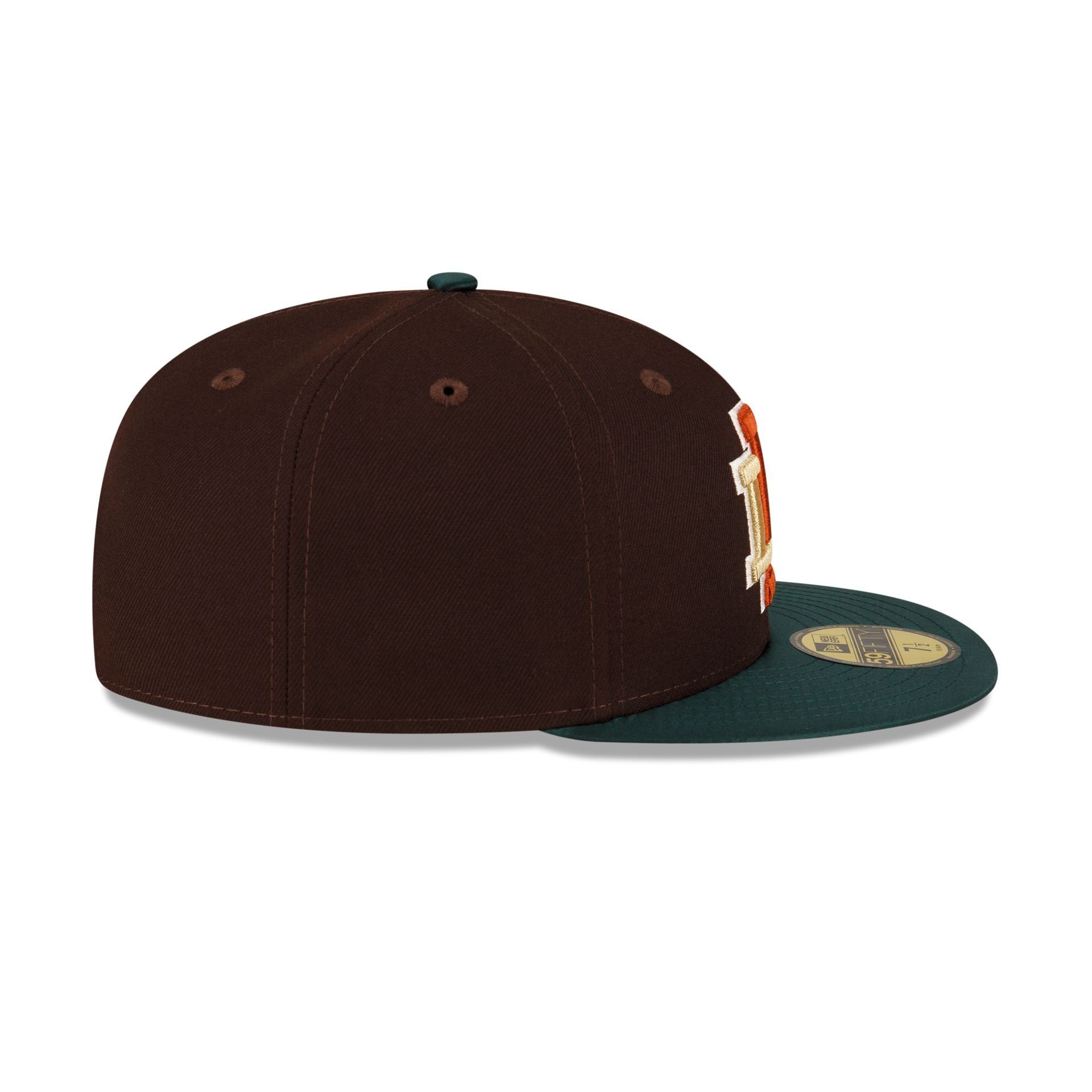 Just Caps Green Satin Denver Broncos 59FIFTY Fitted Hat sold by New Era product image thumbnail 5