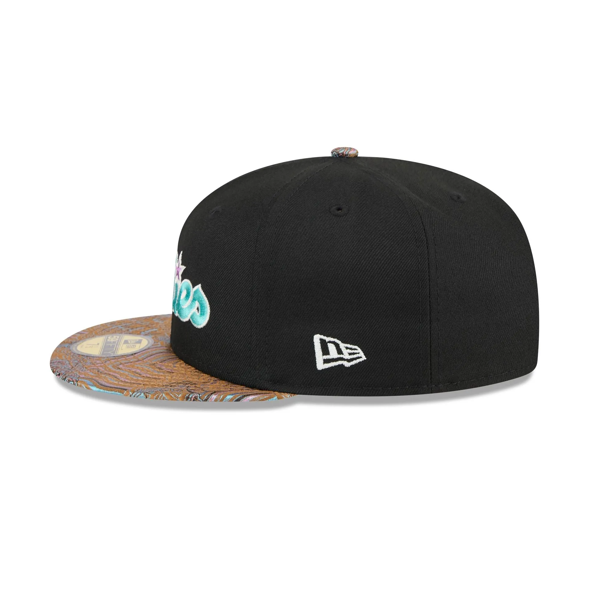 Just Caps Jacquard Visor Philadelphia Phillies 59FIFTY Fitted Hat sold by New Era product image thumbnail 5