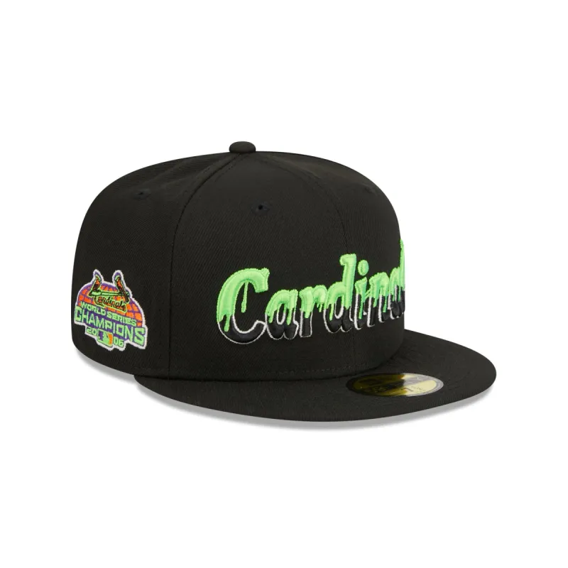 St. Louis Cardinals Slime Drip 59FIFTY Fitted Hat sold by New Era