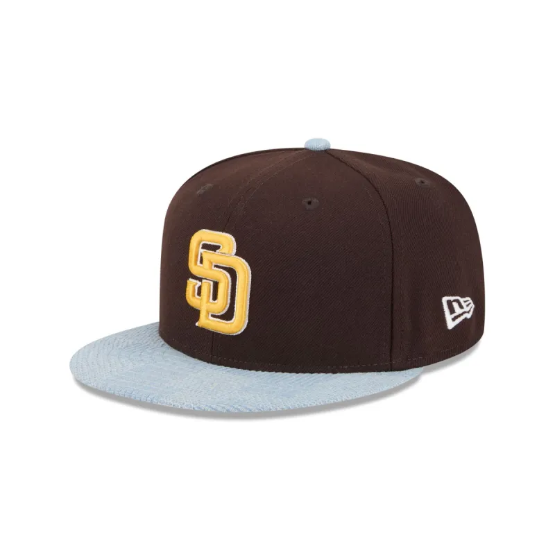 San Diego Padres Patch Denim 59FIFTY Fitted Hat sold by New Era