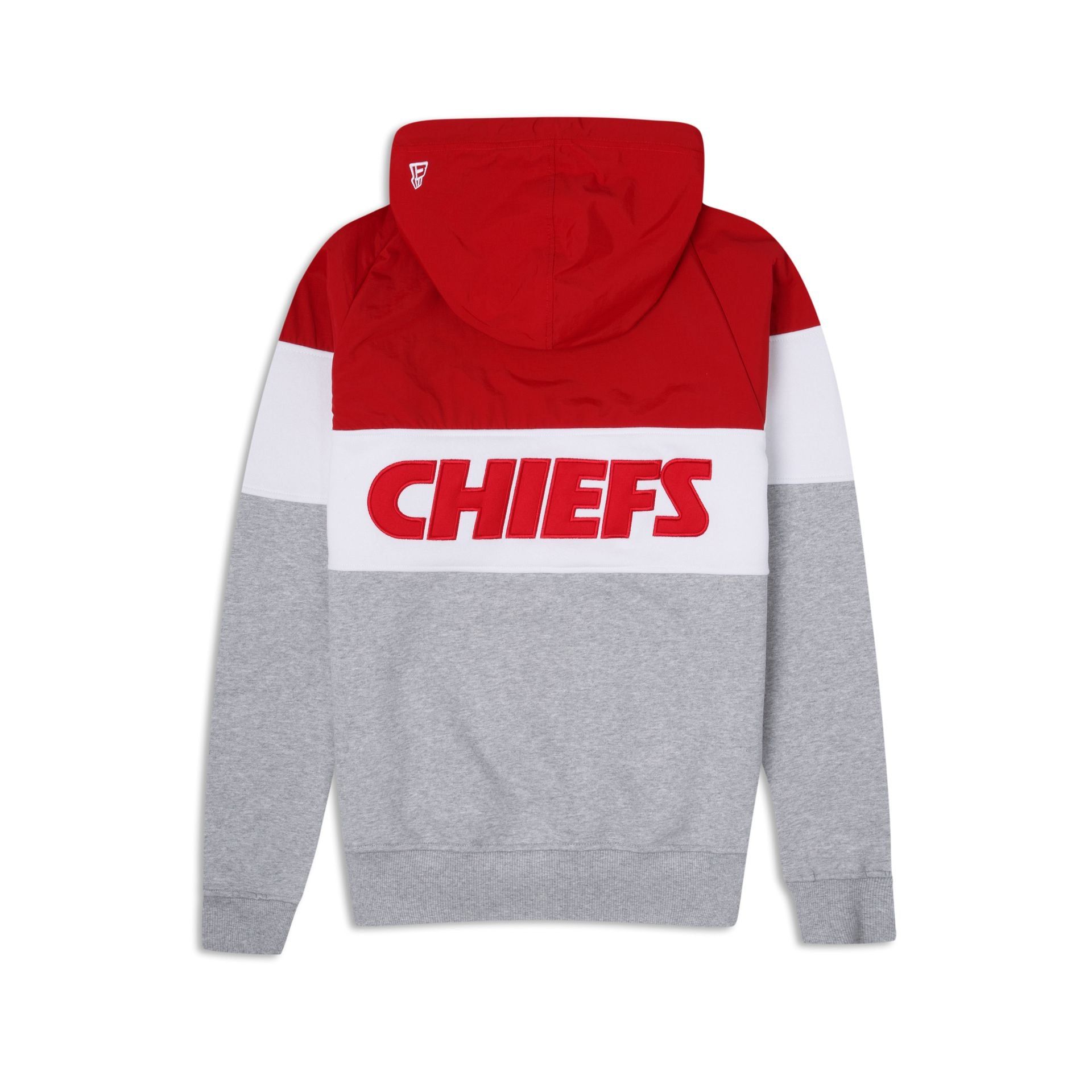Kansas City Chiefs Throwback Quarter Zip Hoodie sold by New Era product image thumbnail 3