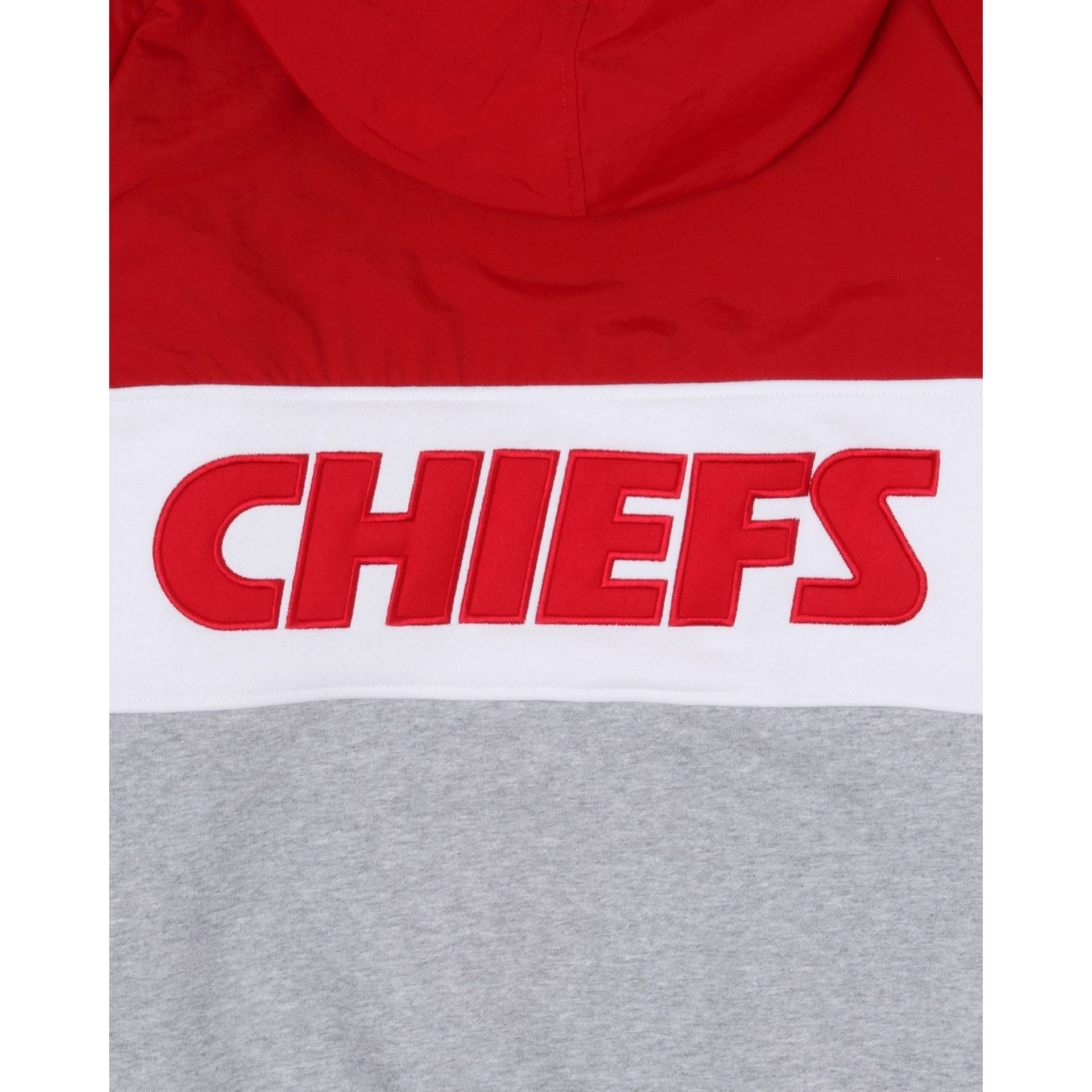 Kansas City Chiefs Throwback Quarter Zip Hoodie sold by New Era product image thumbnail 5