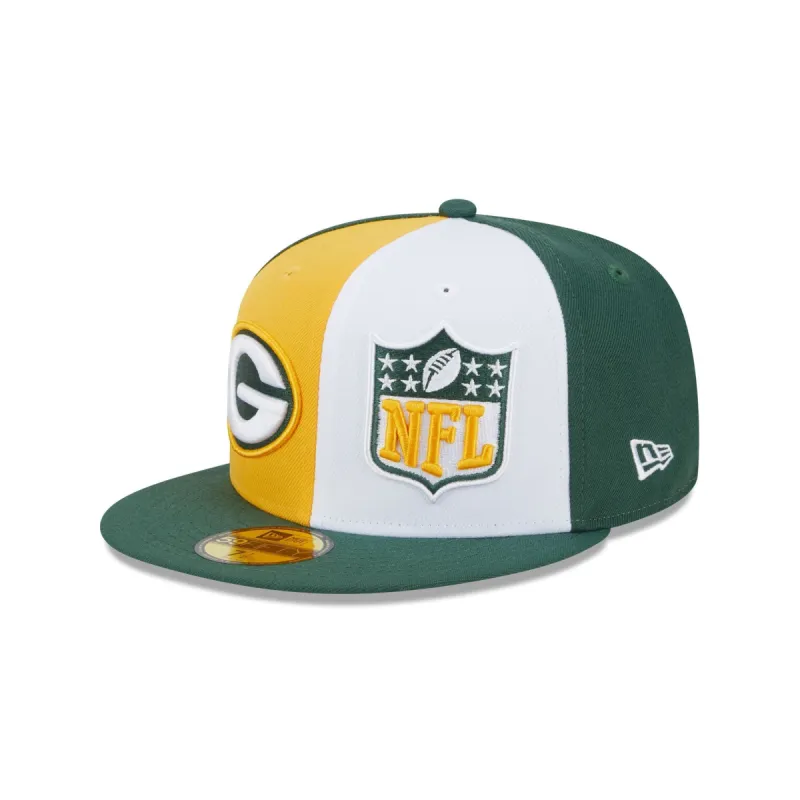 Green Bay Packers 2023 Sideline 59FIFTY Fitted Hat sold by New Era