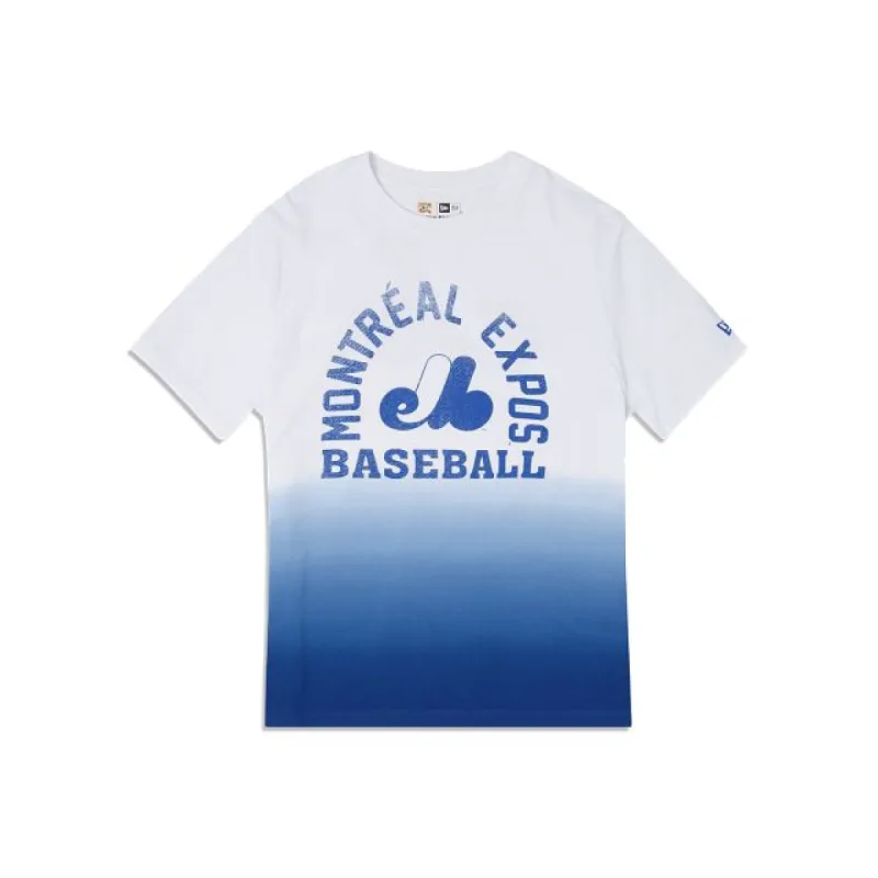 Montreal Expos Throwback Dip Dye T-Shirt sold by New Era