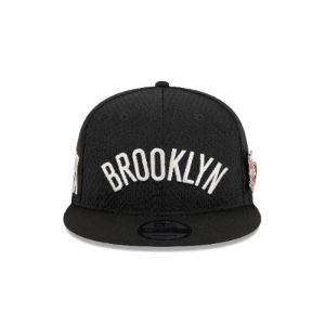 Brooklyn Nets Post-Up Pin 9FIFTY Snapback Hat sold by New Era