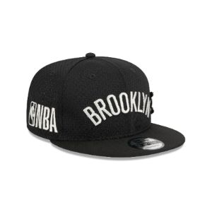Brooklyn Nets Post-Up Pin 9FIFTY Snapback Hat sold by New Era