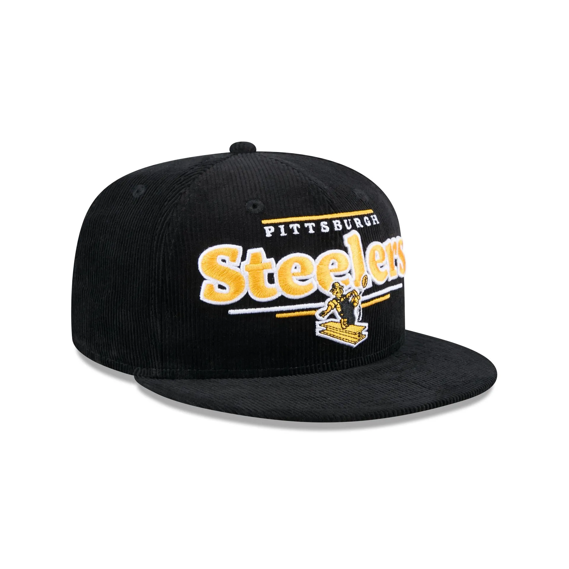 Pittsburgh Steelers Throwback Display 9FIFTY Snapback Hat sold by New Era product image thumbnail 3