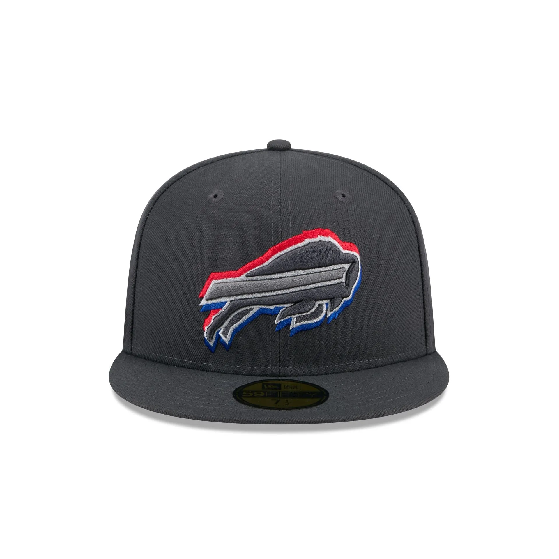 Buffalo Bills 2024 Draft Gray 59FIFTY Fitted Hat sold by New Era product image thumbnail 2