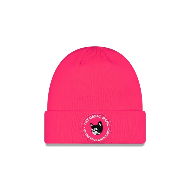 Camp Flog Gnaw Pink Knit Hat sold by New Era