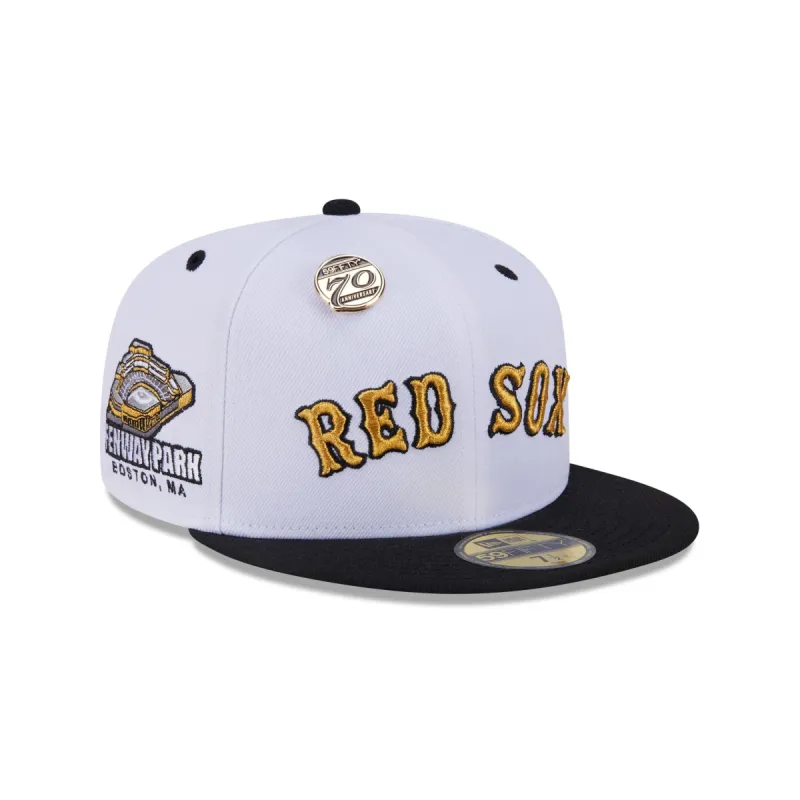 Boston Red Sox 70th Anniversary 59FIFTY Fitted Hat sold by New Era