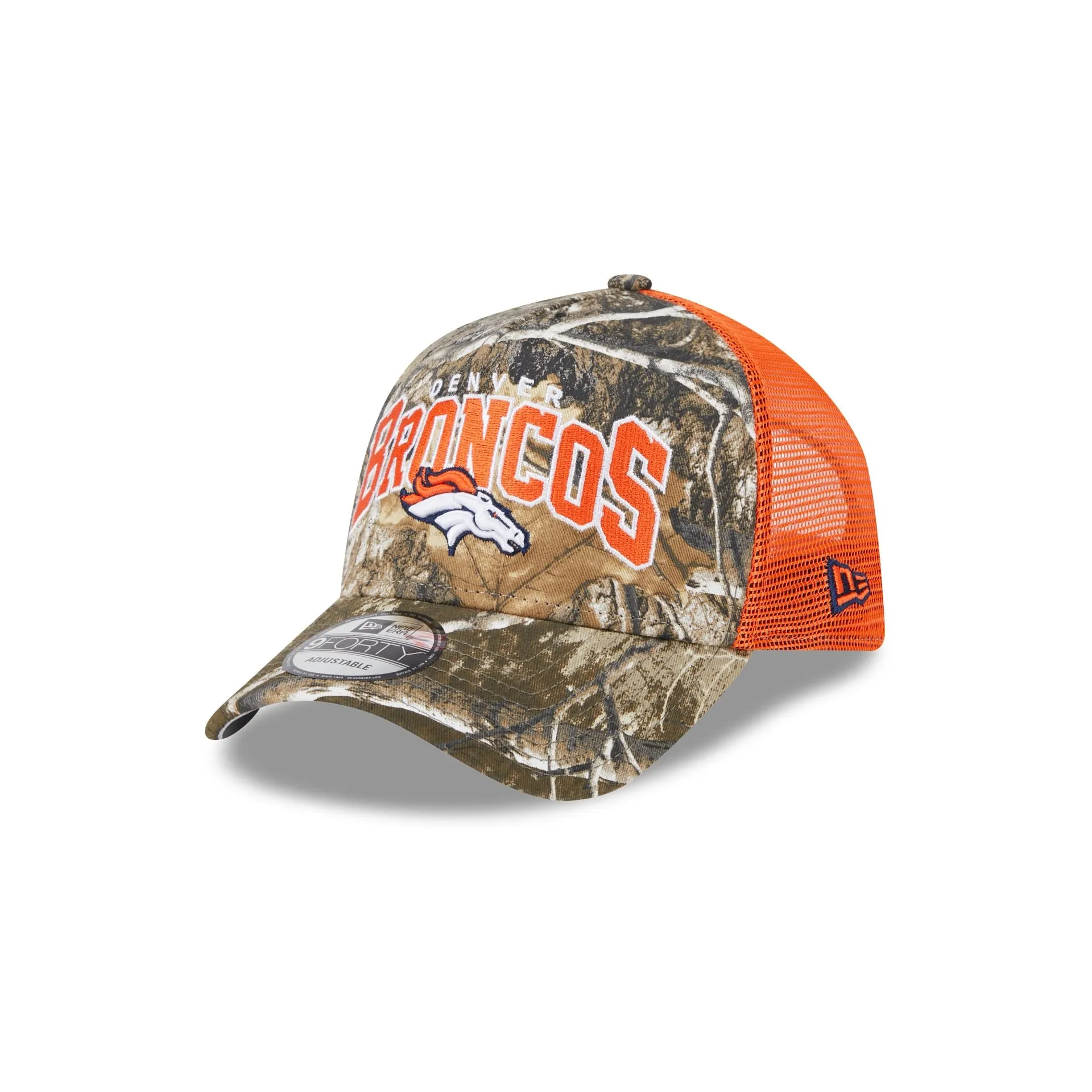 Denver Broncos Active 9FORTY A-Frame Trucker Hat sold by New Era