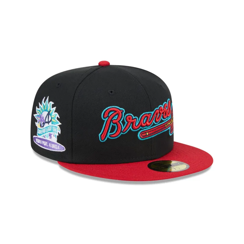 Atlanta Braves Retro Spring Training 59FIFTY Fitted Hat sold by New Era