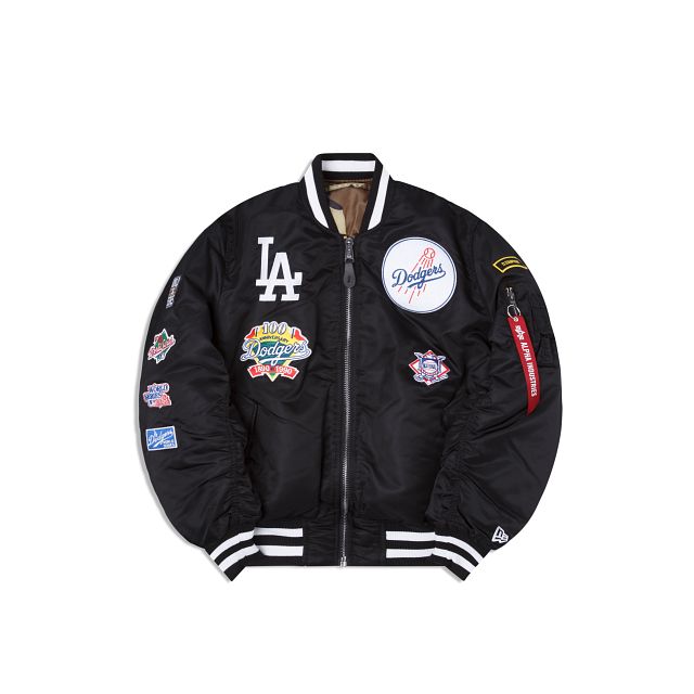 Alpha Industries X Los Angeles Dodgers MA-1 Bomber Jacket sold by New Era