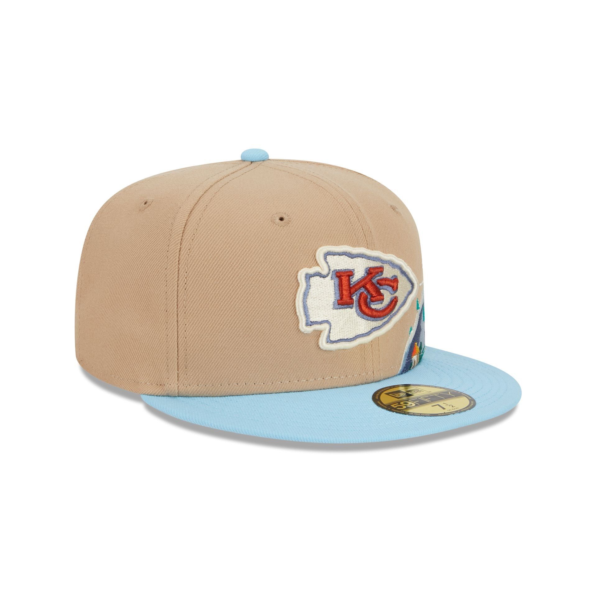 Kansas City Chiefs Snowcapped 59FIFTY Fitted Hat sold by New Era product image thumbnail 3