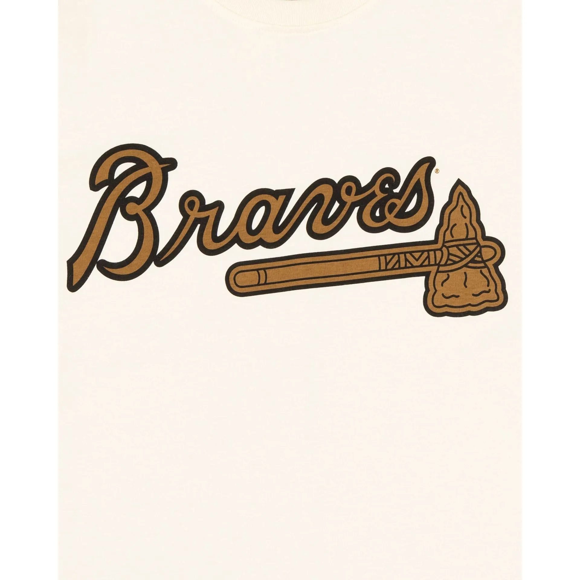 Atlanta Braves Cord White T-Shirt sold by New Era product image thumbnail 4
