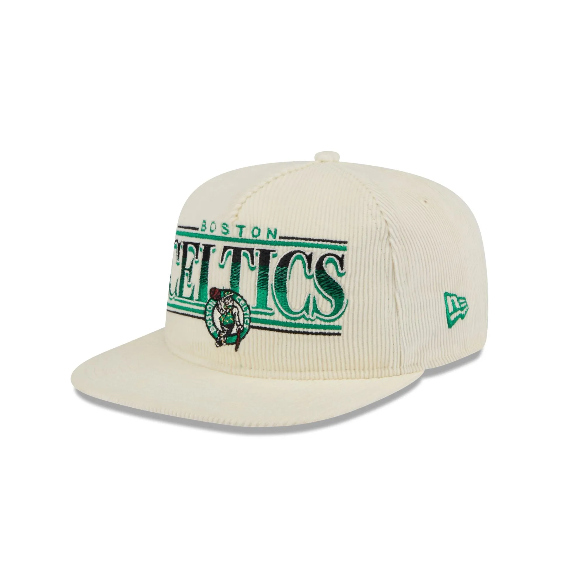 Boston Celtics Throwback Corduroy Golfer Hat sold by New Era product image thumbnail 3