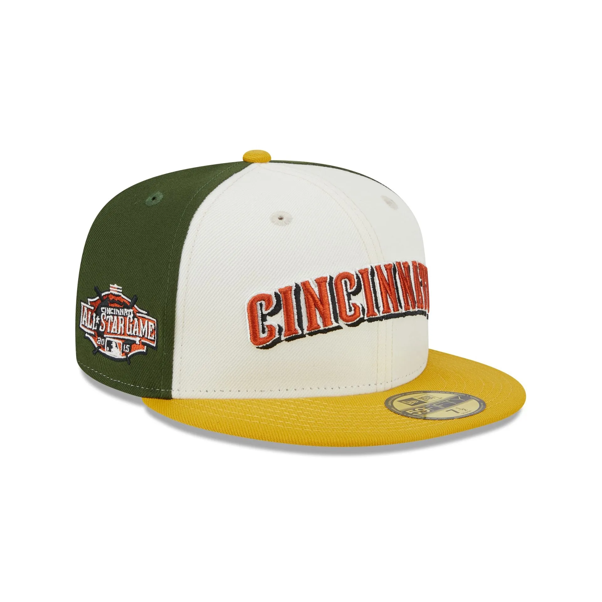 Cincinnati Reds Two Tone Honey 59FIFTY Fitted Hat sold by New Era