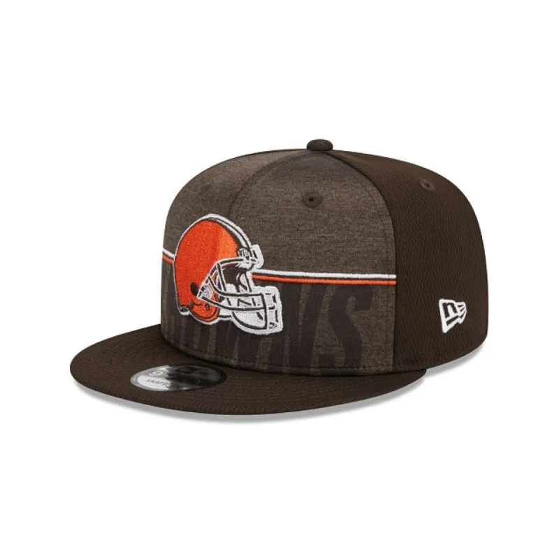 Cleveland Browns 2023 Training 9FIFTY Snapback Hat sold by New Era