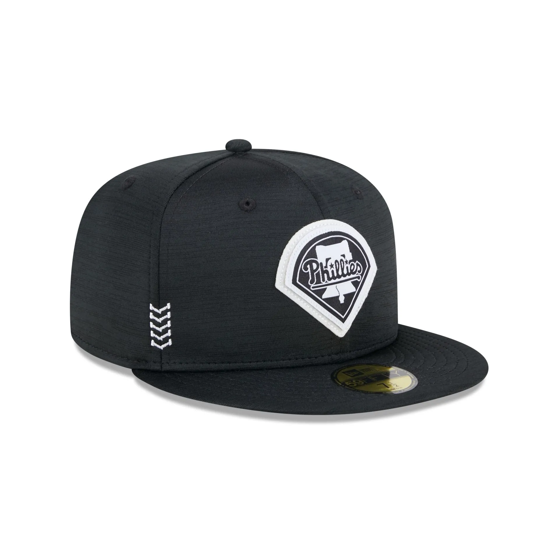 Philadelphia Phillies 2024 Clubhouse Black 59FIFTY Fitted Hat sold by New Era product image thumbnail 3
