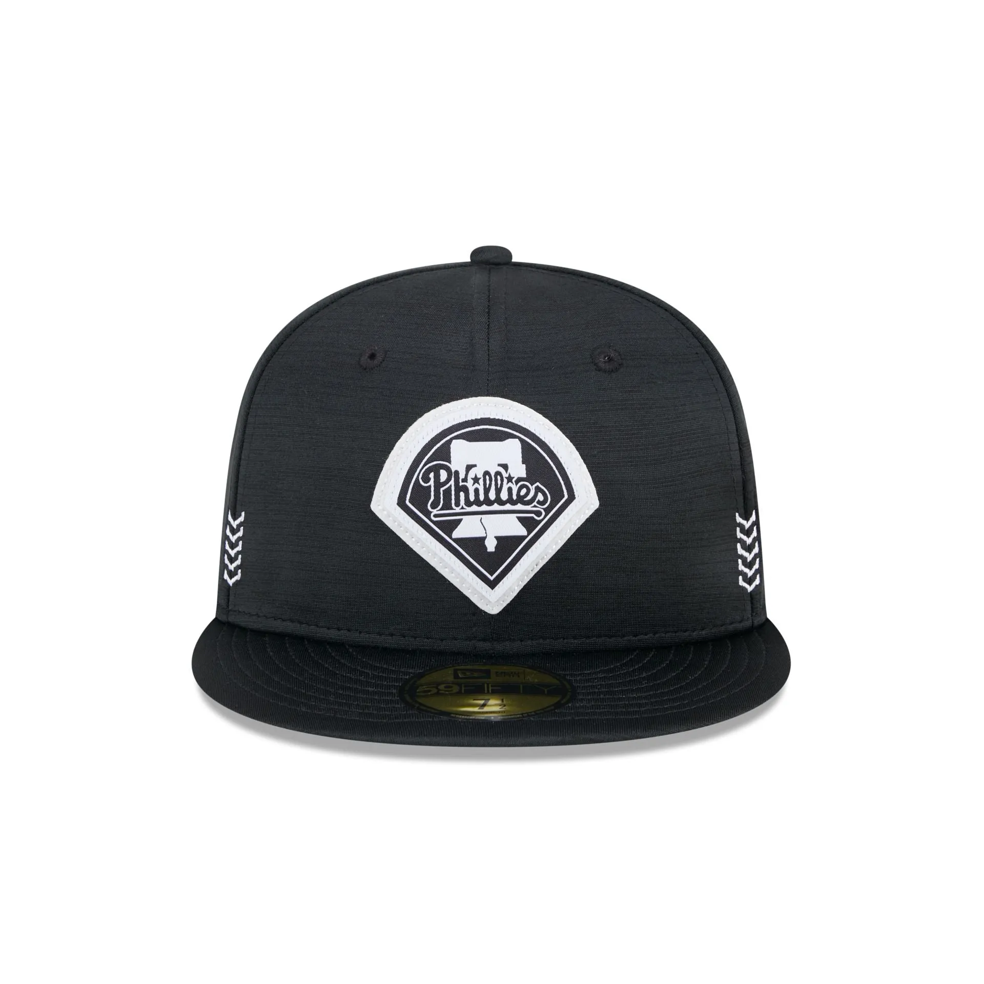 Philadelphia Phillies 2024 Clubhouse Black 59FIFTY Fitted Hat sold by New Era product image thumbnail 2