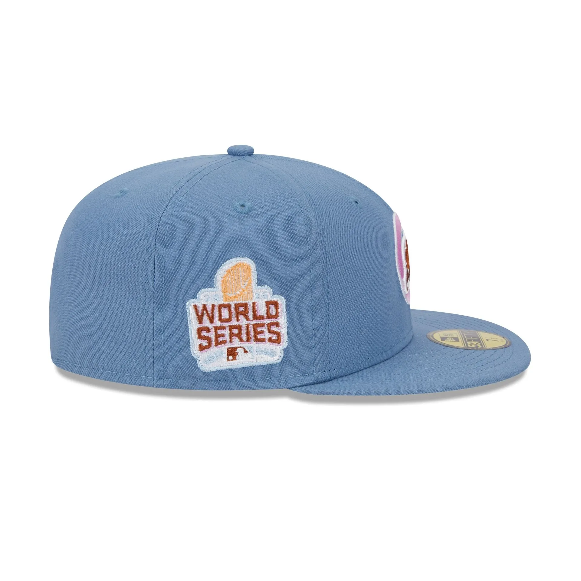 Chicago Cubs Color Pack Faded Blue 59FIFTY Fitted Hat sold by New Era product image thumbnail 4