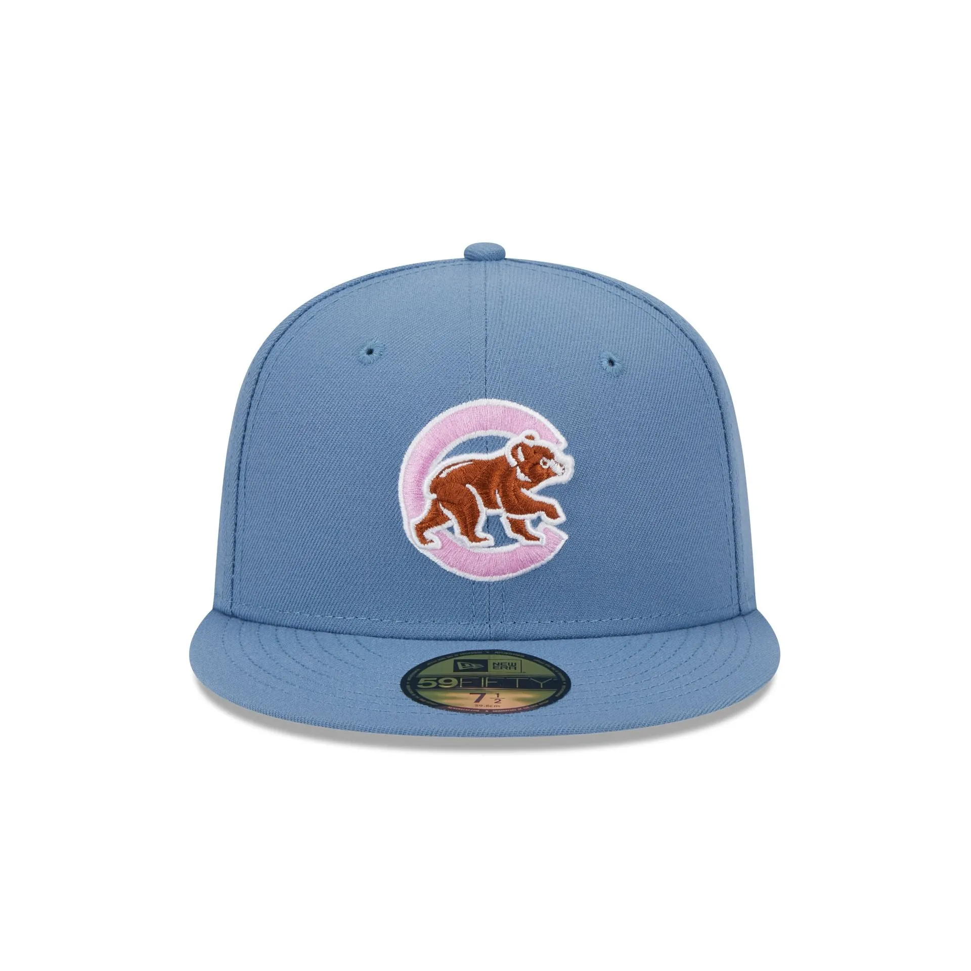 Chicago Cubs Color Pack Faded Blue 59FIFTY Fitted Hat sold by New Era product image thumbnail 2