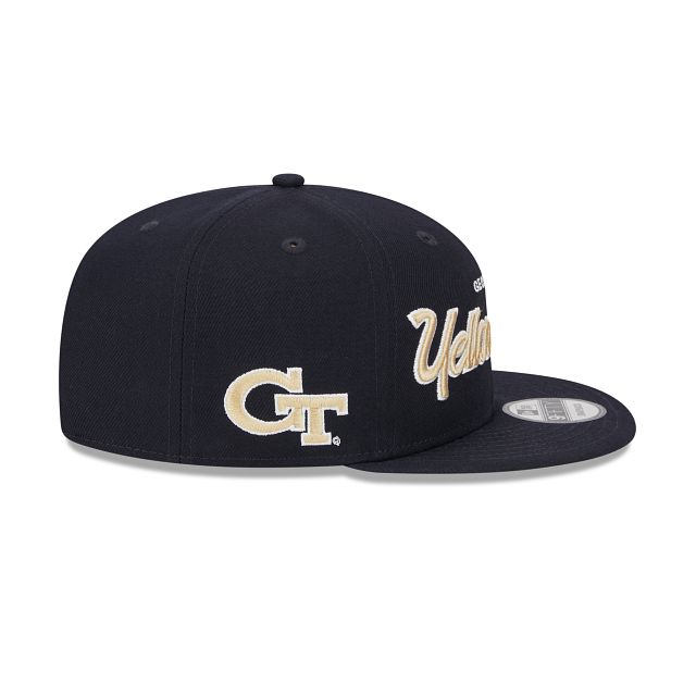 Georgia Tech Yellow Jackets Script 9FIFTY Snapback Hat sold by New Era product image thumbnail 4