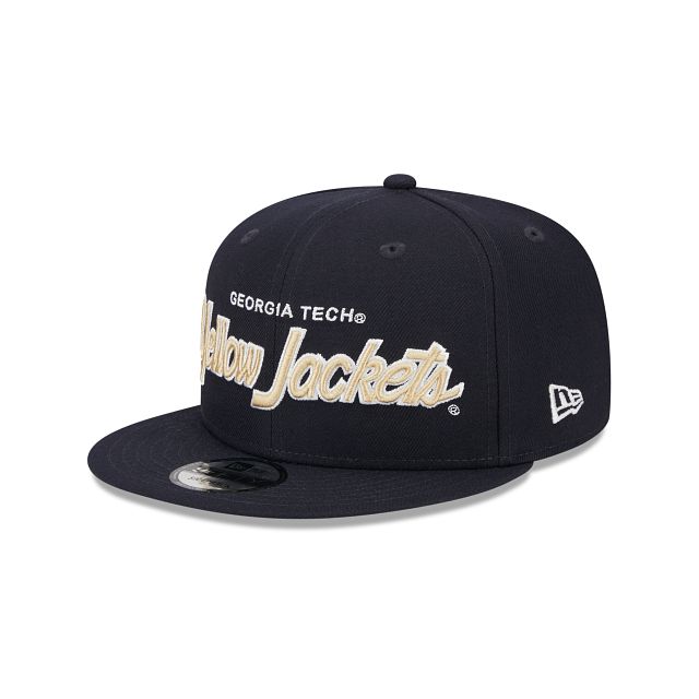 Georgia Tech Yellow Jackets Script 9FIFTY Snapback Hat sold by New Era product image thumbnail 3