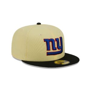 New York Giants Soft Yellow 59FIFTY Fitted Hat sold by New Era