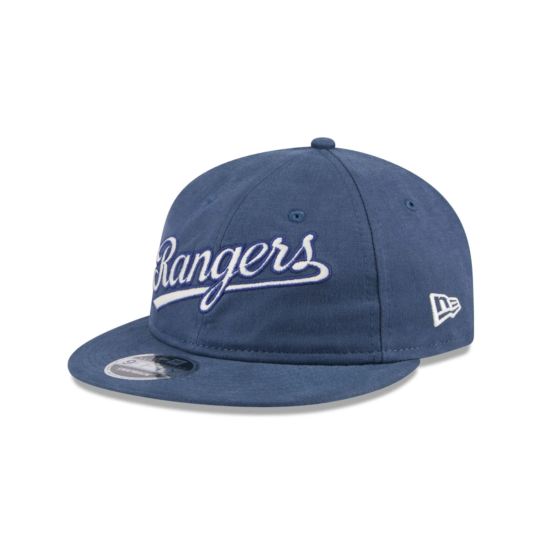 Texas Rangers Vintage Retro Crown 9FIFTY Snapback Hat sold by New Era