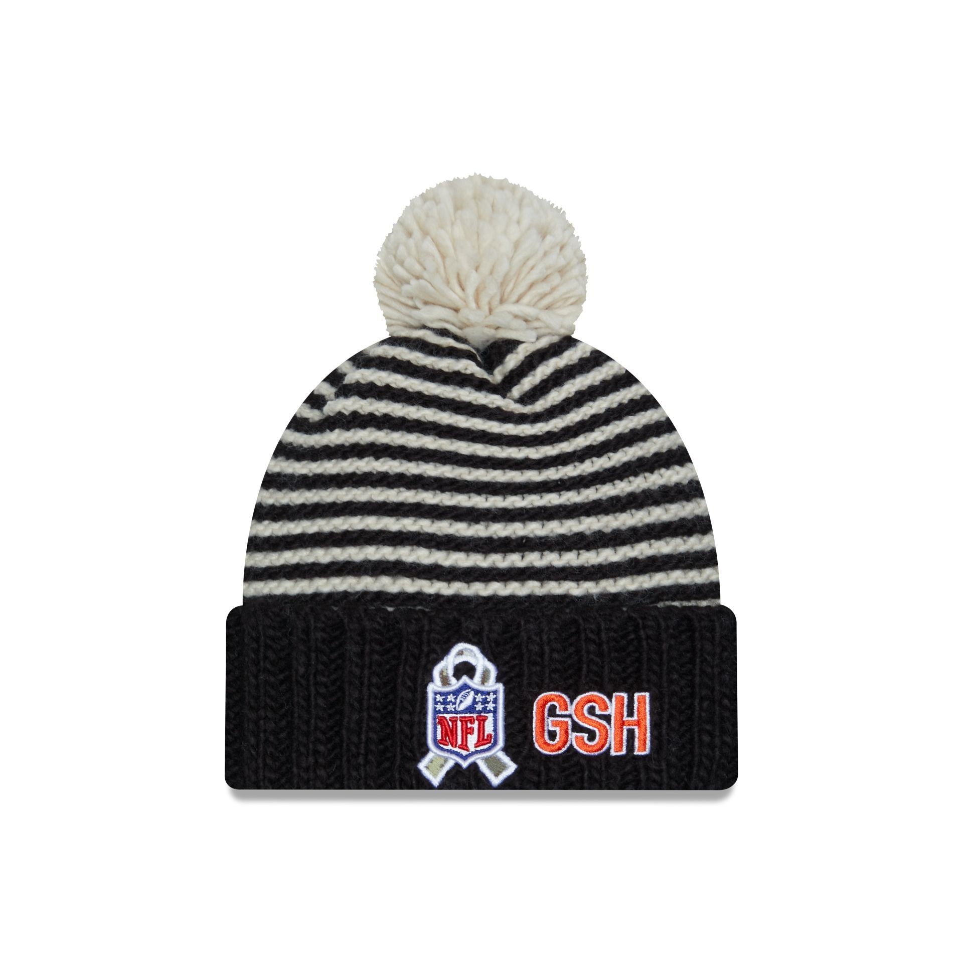 Chicago Bears 2023 Salute to Service Women's Pom Knit Hat sold by New Era product image thumbnail 2