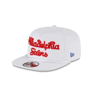 Philadelphia 76ers Script Golfer Hat sold by New Era