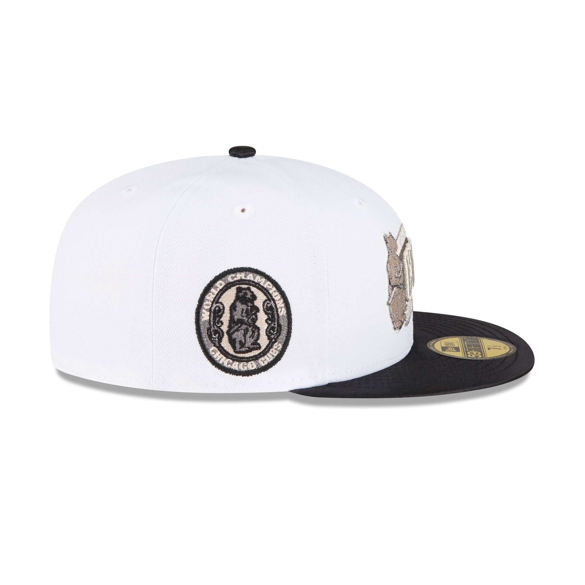 Just Caps Optic White Chicago Cubs 59FIFTY Fitted Hat sold by New Era product image thumbnail 4