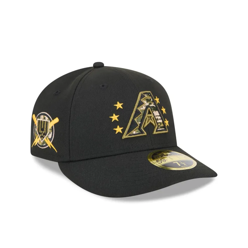 Arizona Diamondbacks Armed Forces Day 2024 Low Profile 59FIFTY Fitted Hat sold by New Era