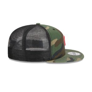 Chicago Cubs Camo 9FIFTY Trucker Snapback Hat sold by New Era
