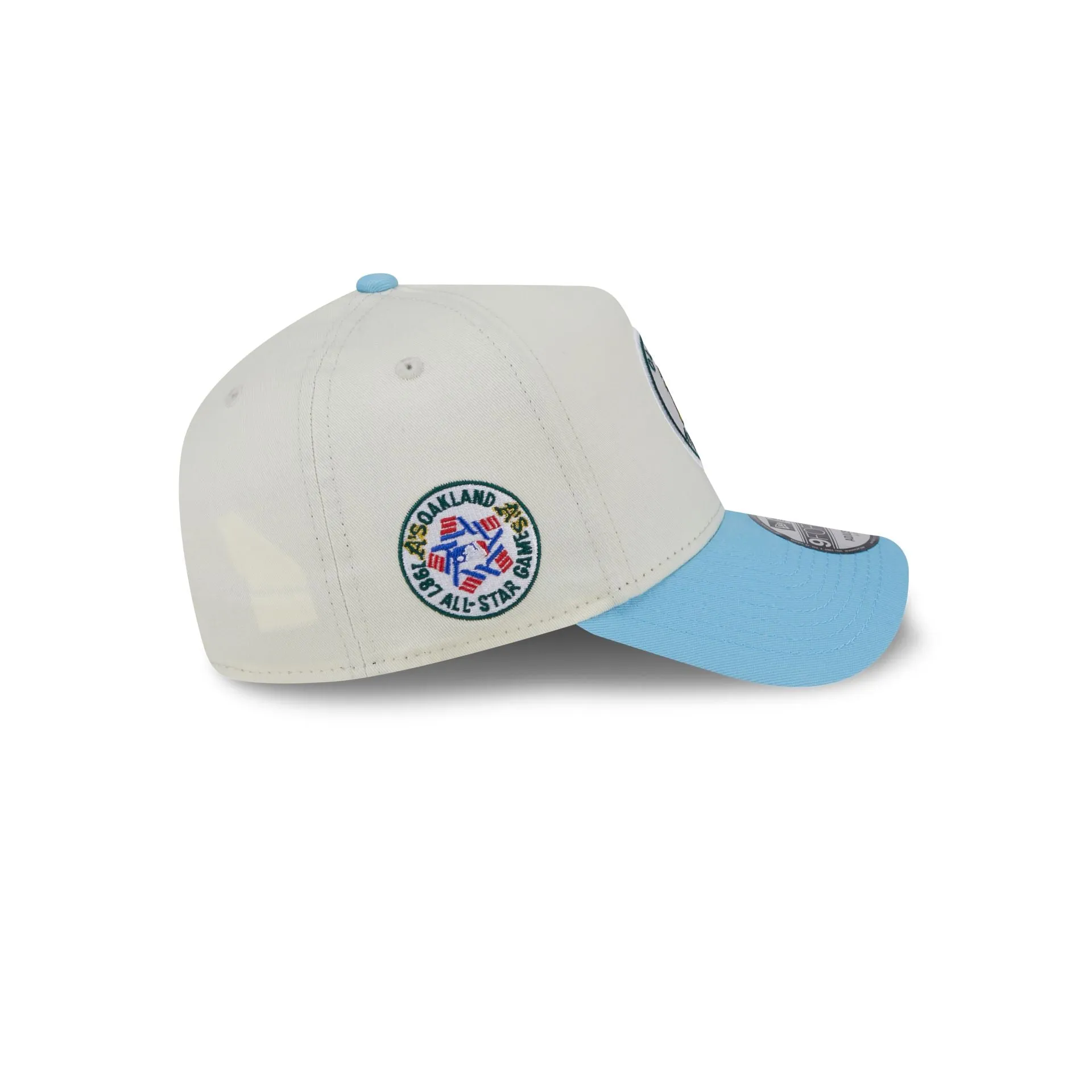 Oakland Athletics Chrome White 9FORTY A-Frame Snapback Hat sold by New Era product image thumbnail 4