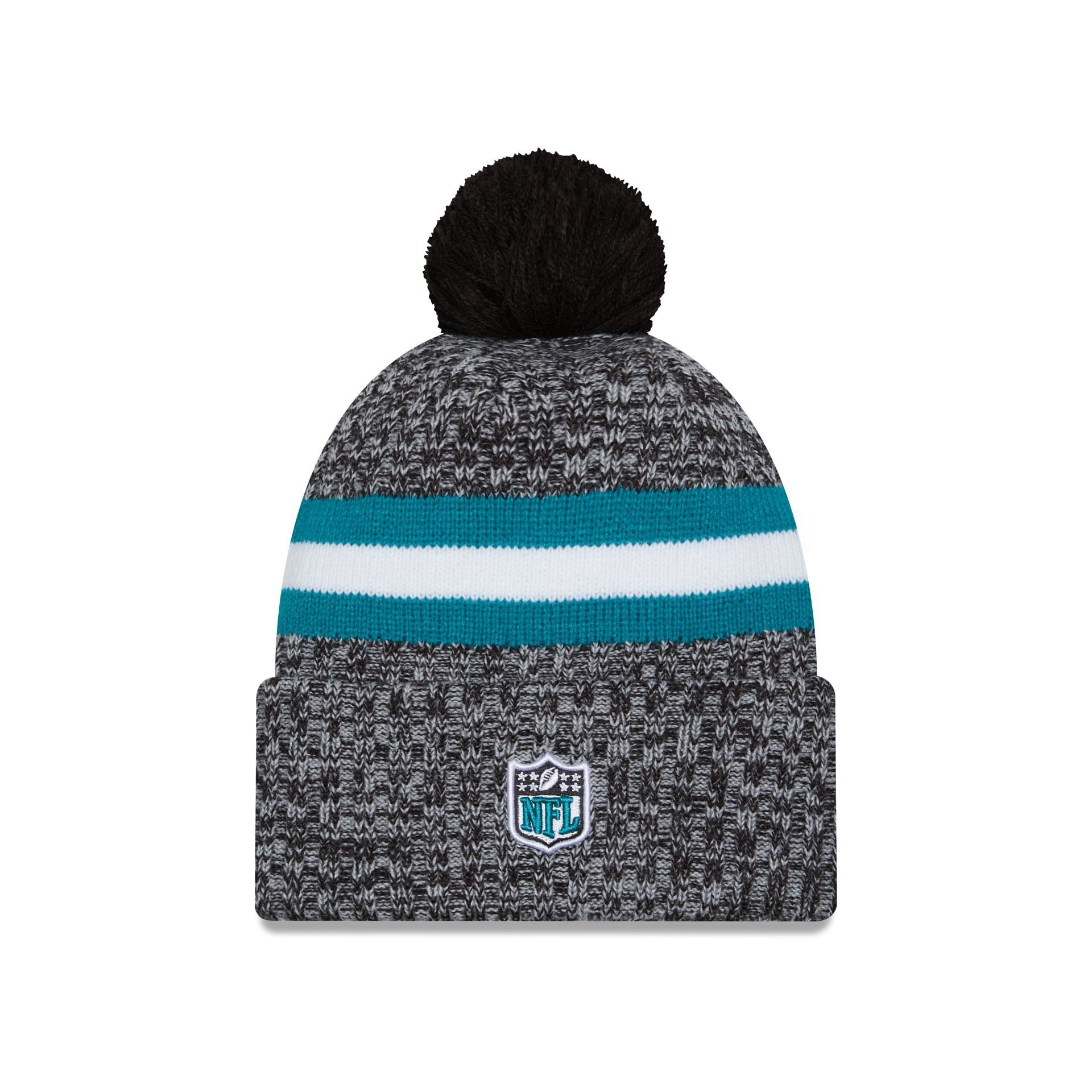 Jacksonville Jaguars 2023 Cold Weather Pom Knit Hat sold by New Era product image thumbnail 2