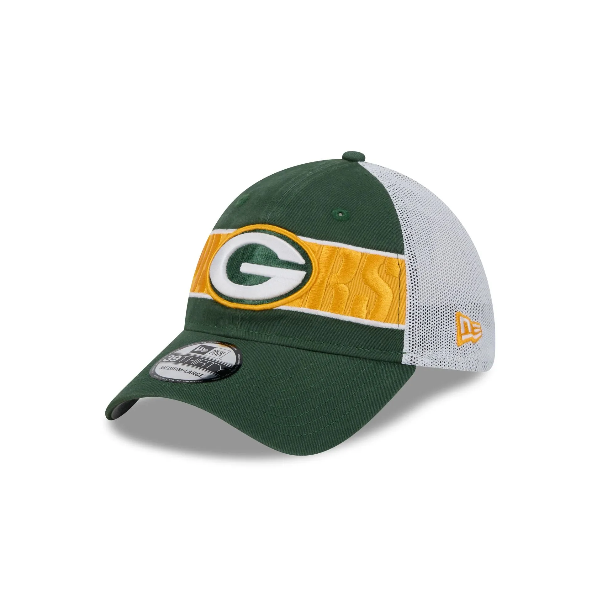 Green Bay Packers Banded 39THIRTY Stretch Fit Hat sold by New Era