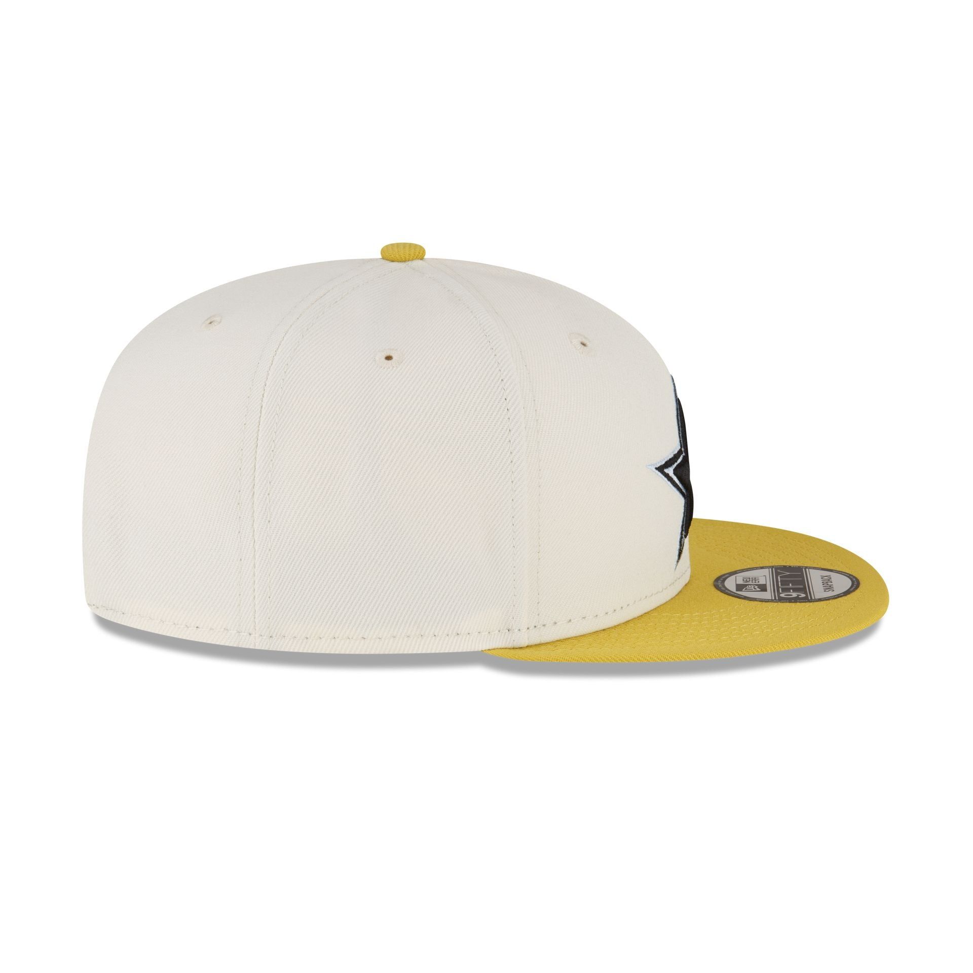 Dallas Cowboys Chartreuse Chrome 9FIFTY Snapback Hat sold by New Era product image thumbnail 5