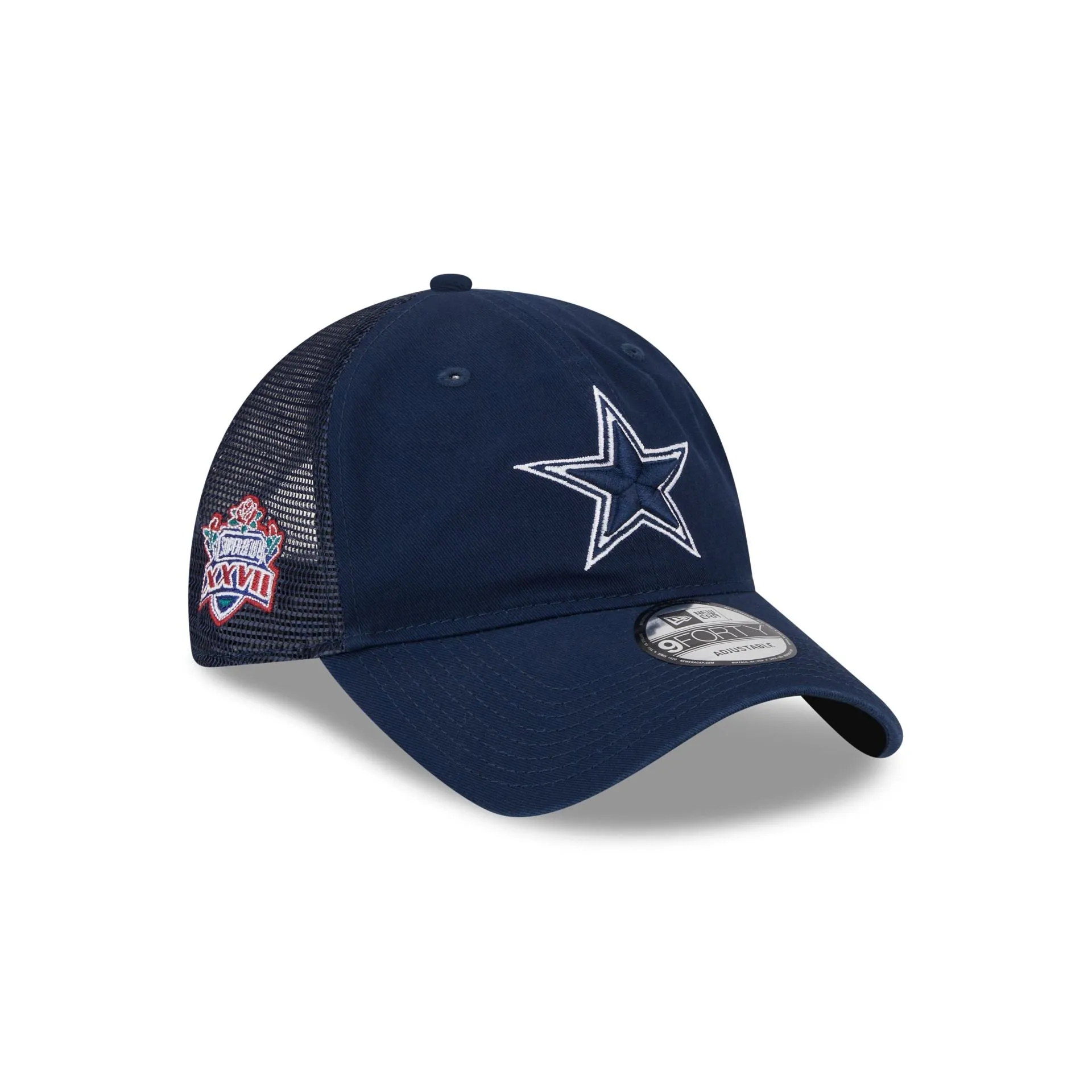Dallas Cowboys Throwback 9TWENTY Trucker Hat sold by New Era